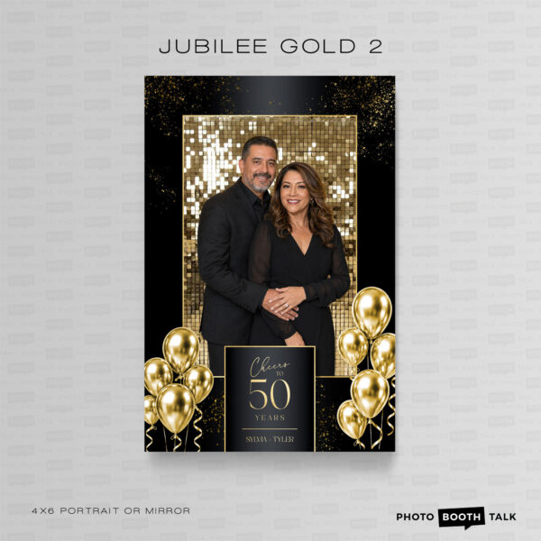 Jubilee Gold 2 - Portrait Mirror - Photoshop PSD Files