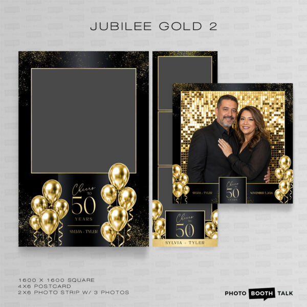 Jubilee Gold 2 - Square - Photoshop PSD Files