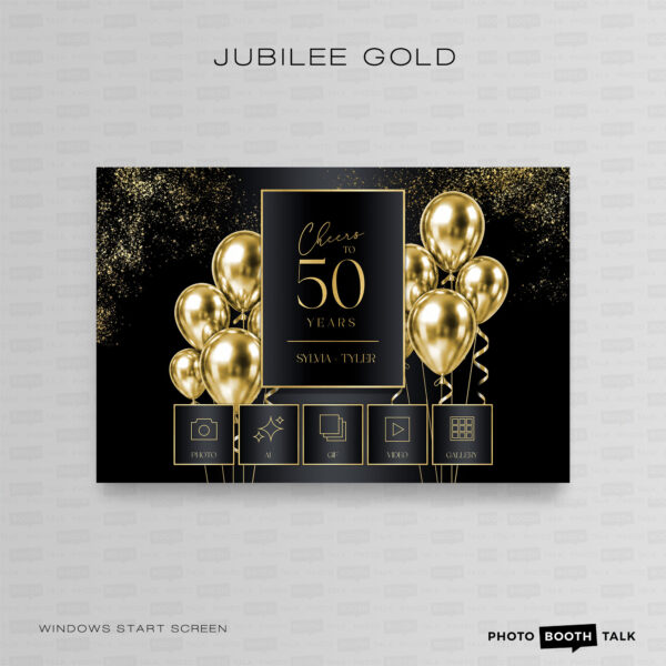 Jubilee Gold - PC Welcome Screen